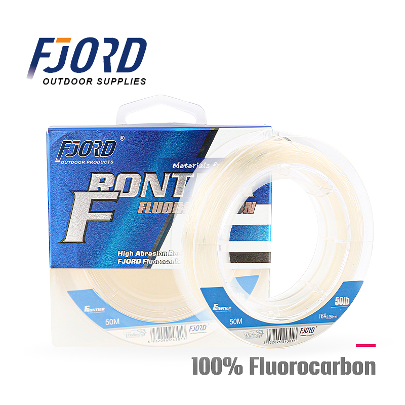 Fluorocarbon Line - Fjord 100% fluorocarbono japão linha de