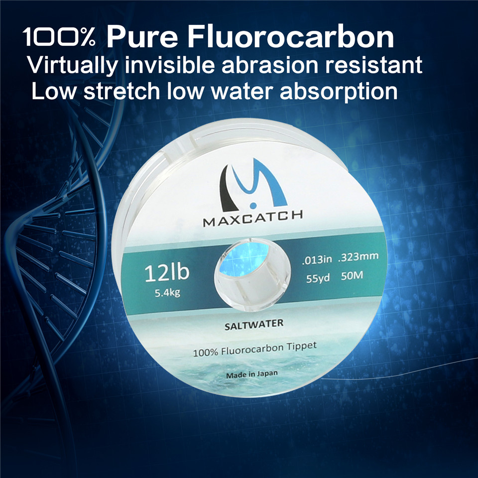 Maximumcatch 100% linha de pes - Fluorocarbon Line avaliação e preço