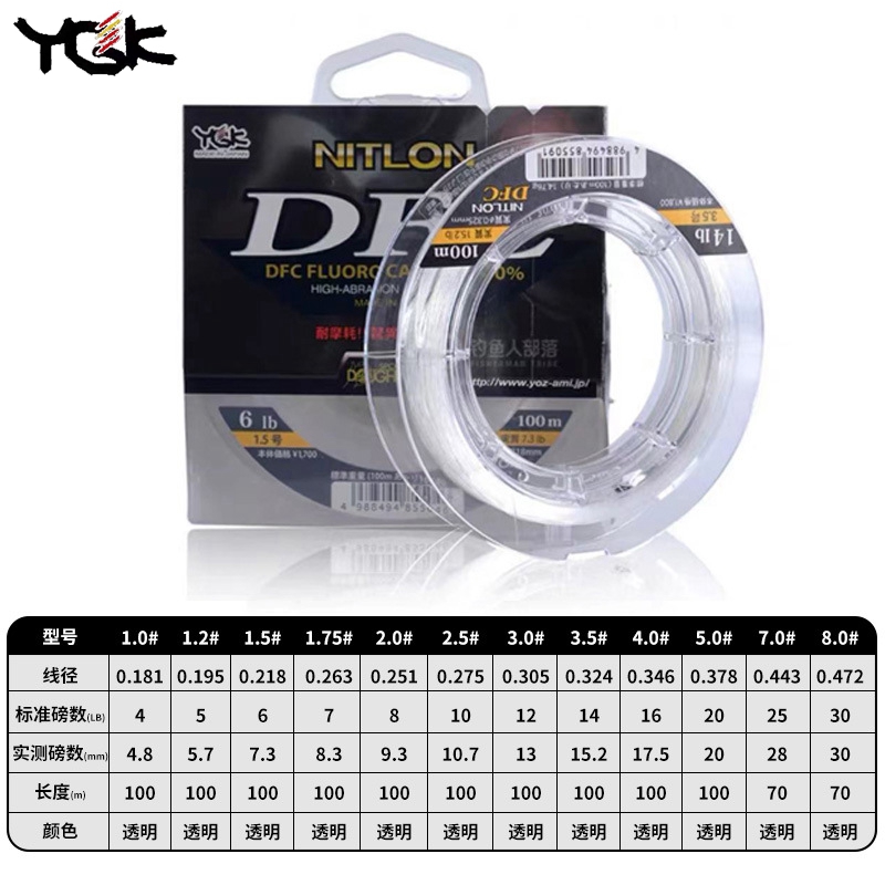 Linha de Pesca Original YGK DF - Copolymer Line avaliação e preço