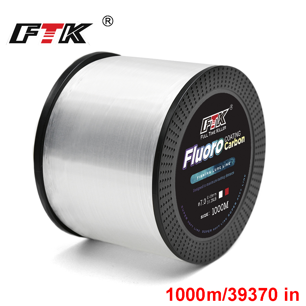Linha de Pesca de Nylon FTK 10 - Fluorocarbon Line avaliação e preço